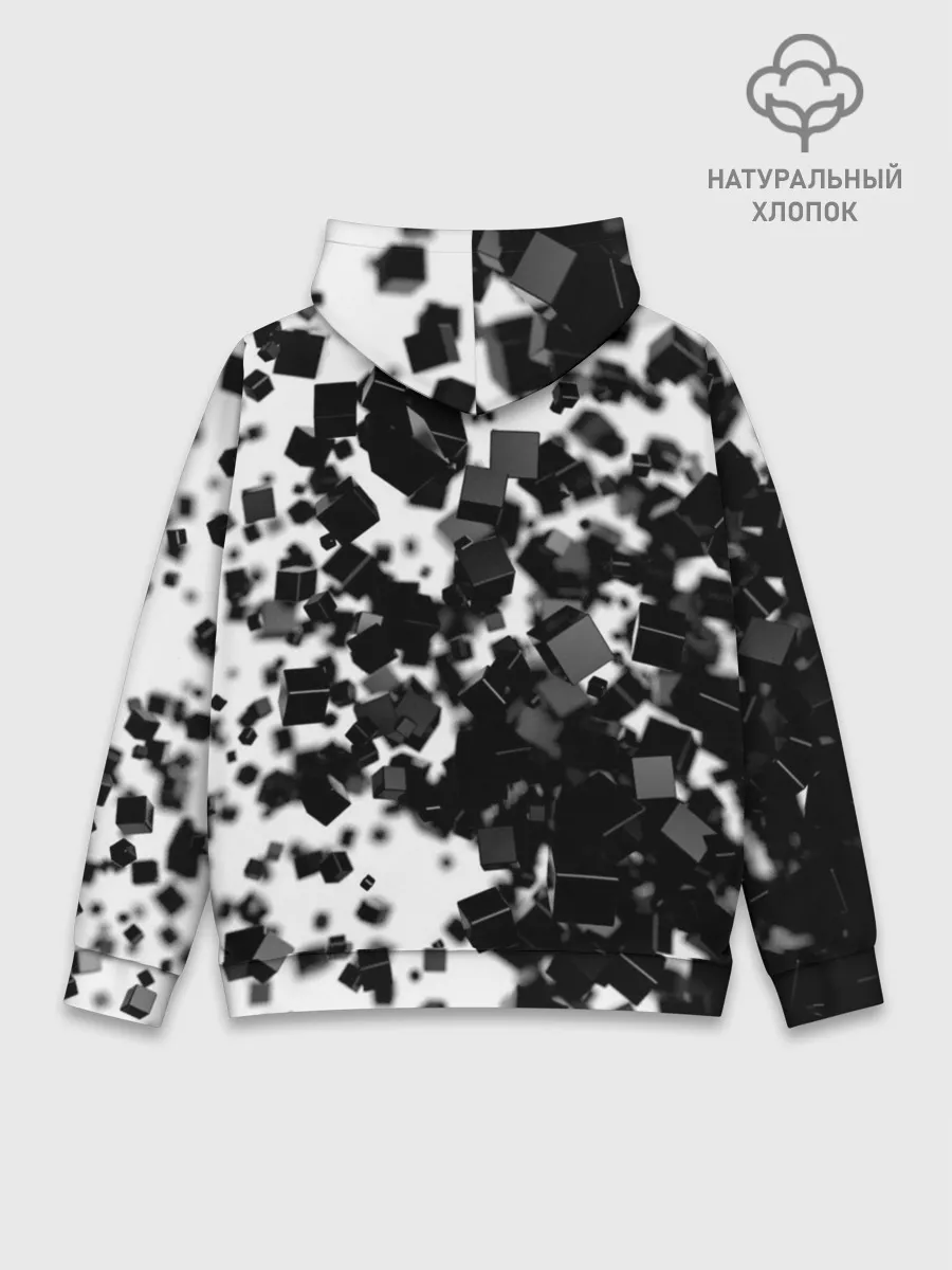 Худи мужской база хлопок / KUBIKI