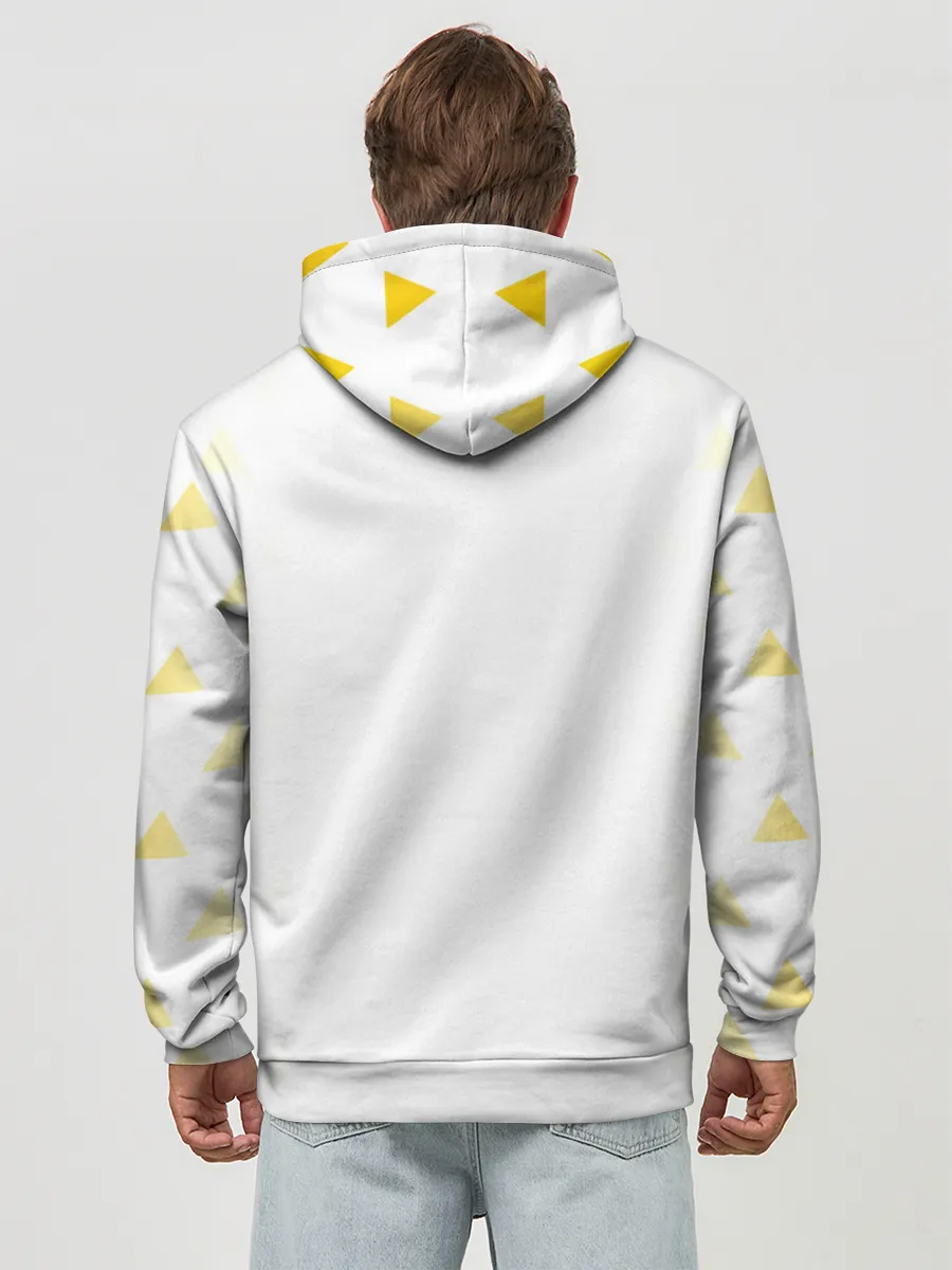 Худи мужской база хлопок / Agatsuma Zenitsu Kimetsu no Yaiba