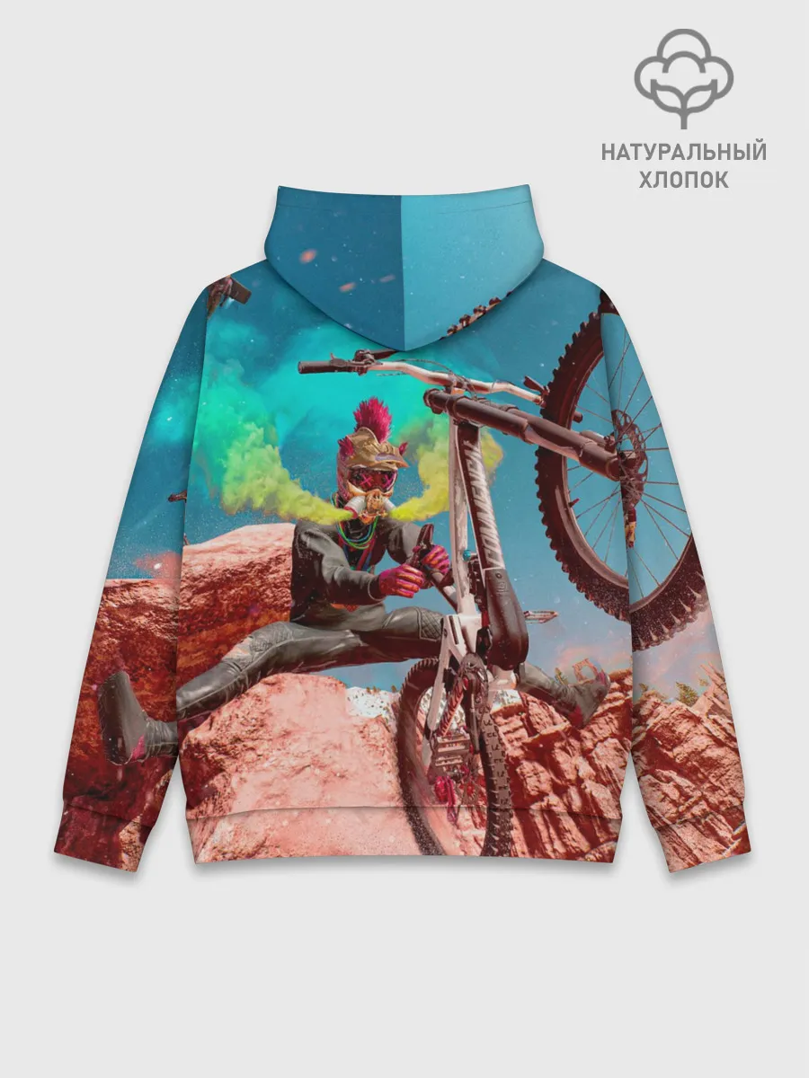 Худи мужской база хлопок / Riders Republic