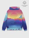 Худи мужской база хлопок / Красочные Горы