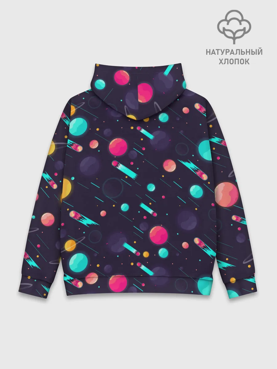 Худи мужской база хлопок / Космические движения комет