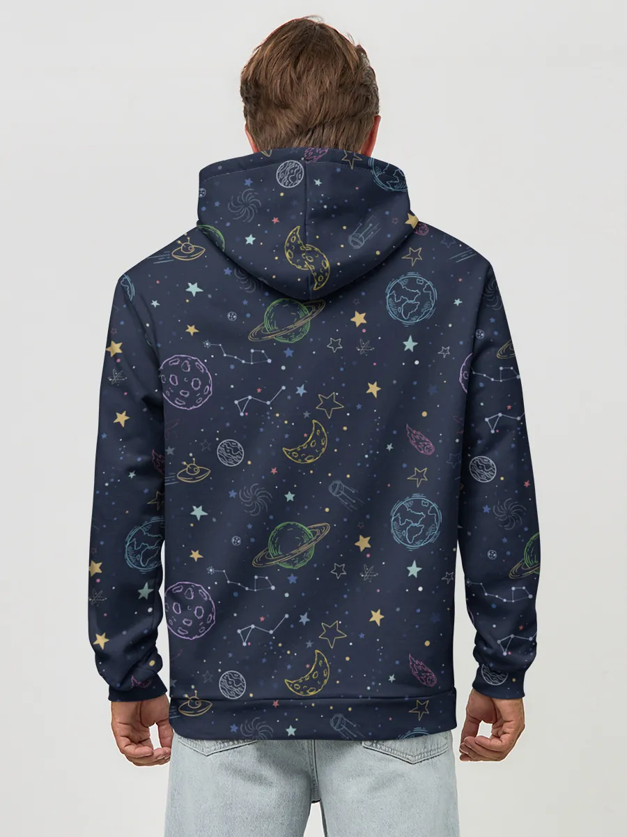 Худи мужской база хлопок / Созвездия