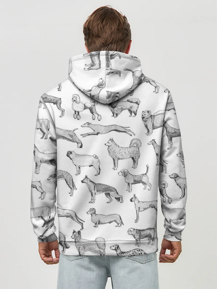 Худи мужской база хлопок / ПОРОДЫ СОБАК С ФОТОГРАФИЯМИ