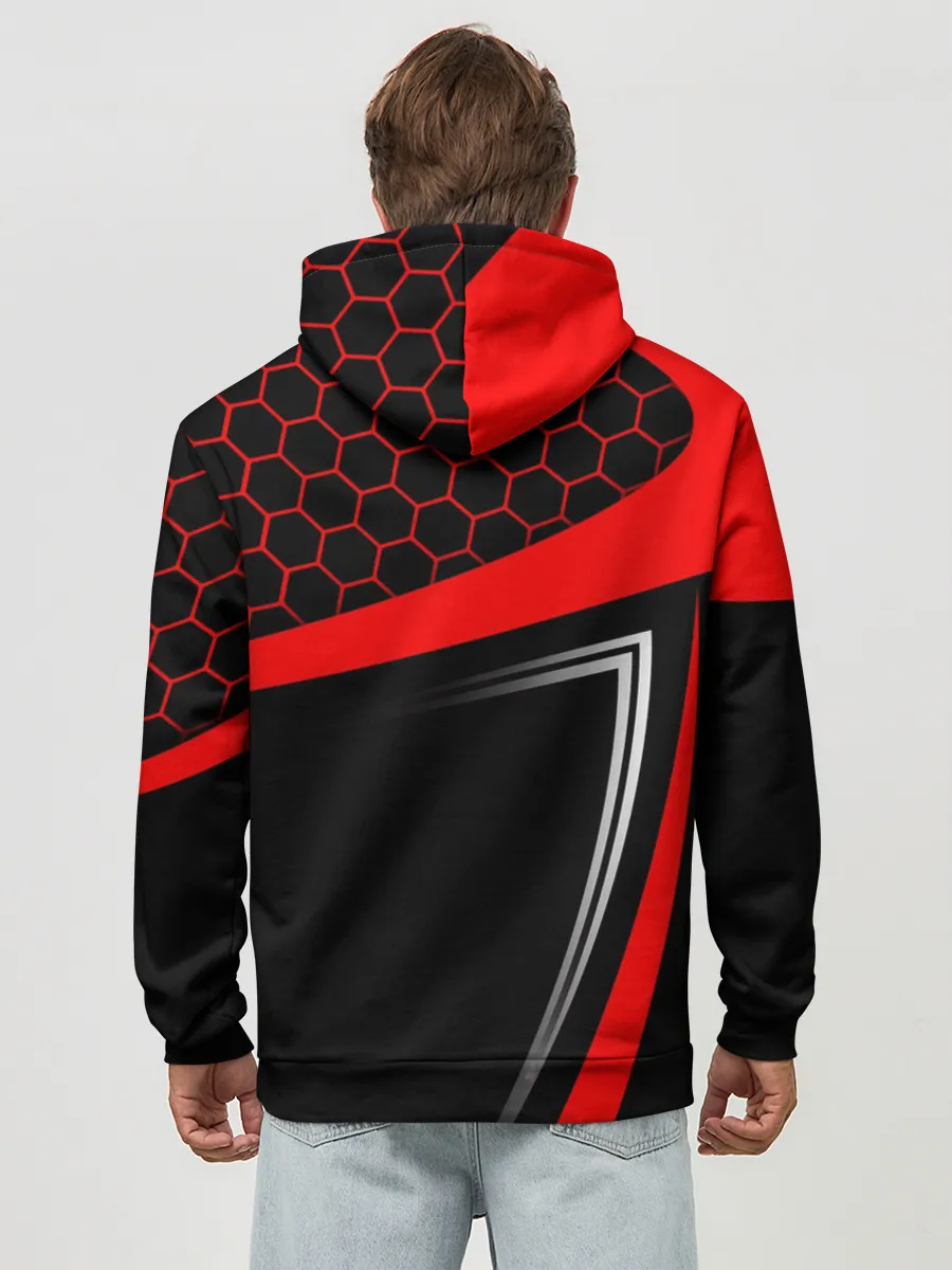 Худи мужской база хлопок / HONDA / ХОНДА / SPORT