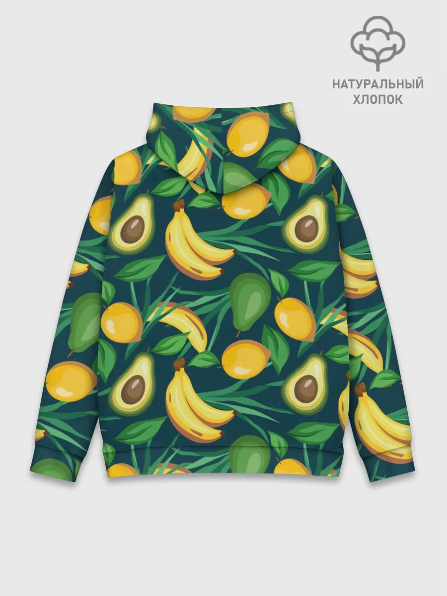 Худи мужской база хлопок / Фрукты