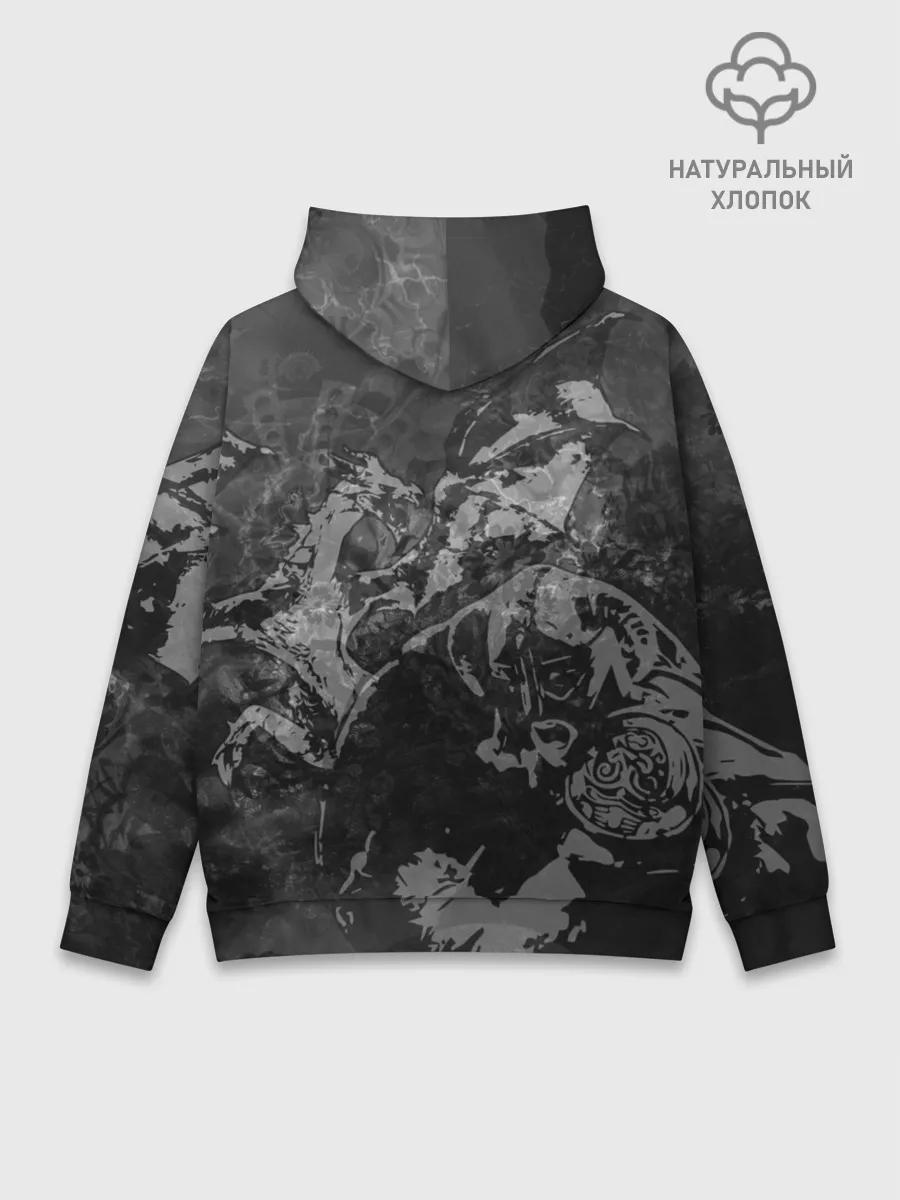 Худи мужской база хлопок / Battle with the dragon / TES