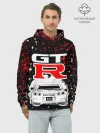 Худи мужской база хлопок / NISSAN GT-R / НИССАН GTR