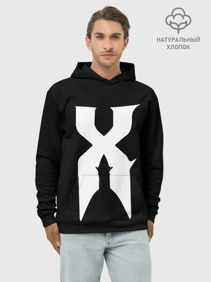Худи мужской база хлопок / X