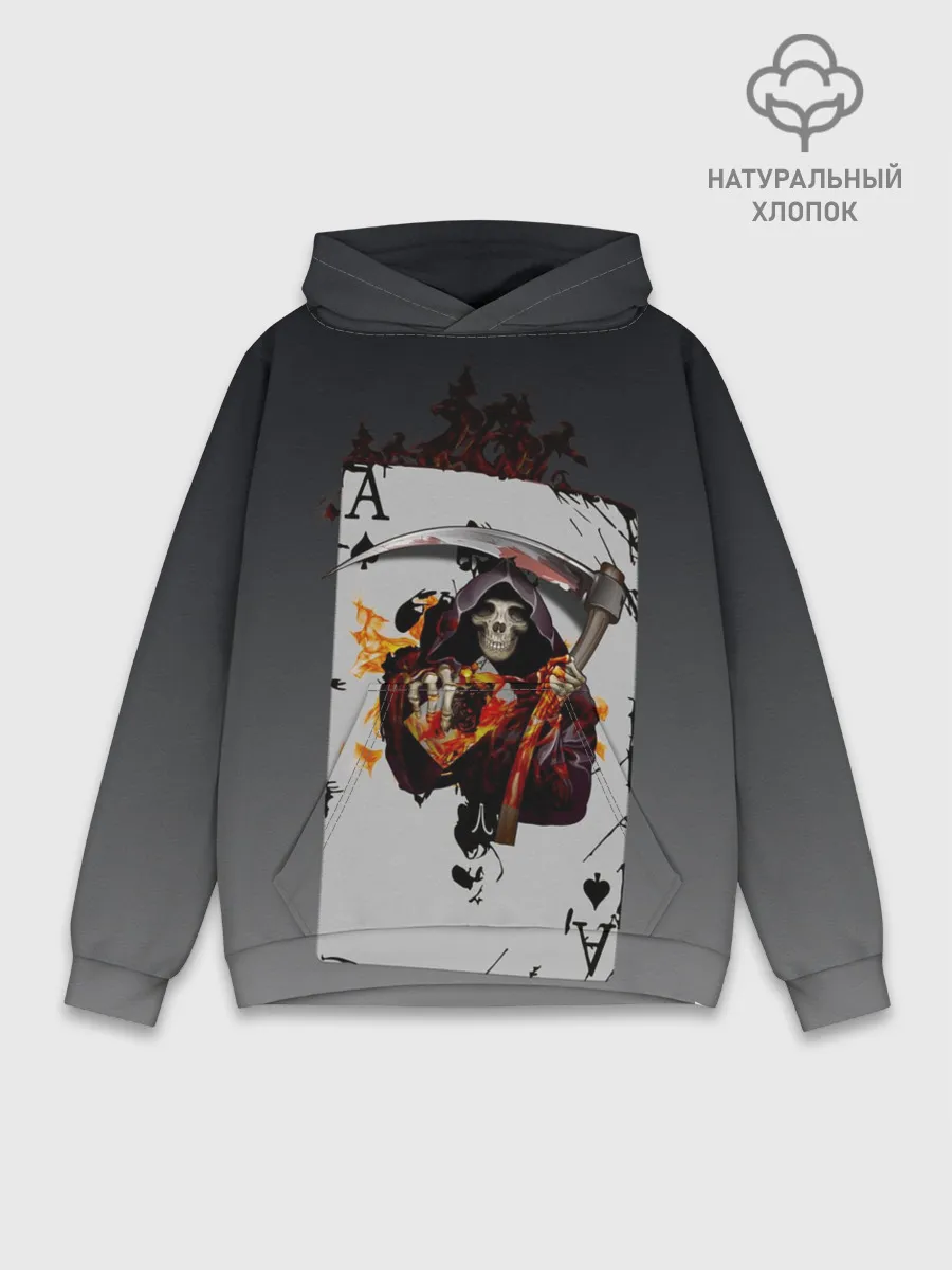 Худи мужской база хлопок / Game of Death