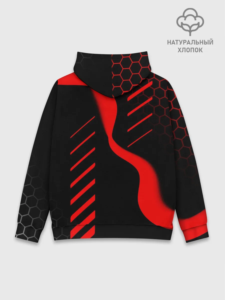 Худи мужской база хлопок / HONDA / ХОНДА / СПОРТ