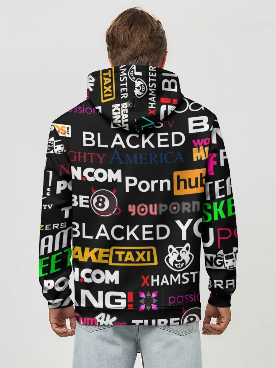 Худи мужской база хлопок / ПОРНОСТУДИИ / PORN STUDIO