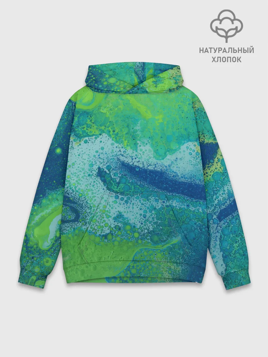 Худи мужской база хлопок / Художественная Тина