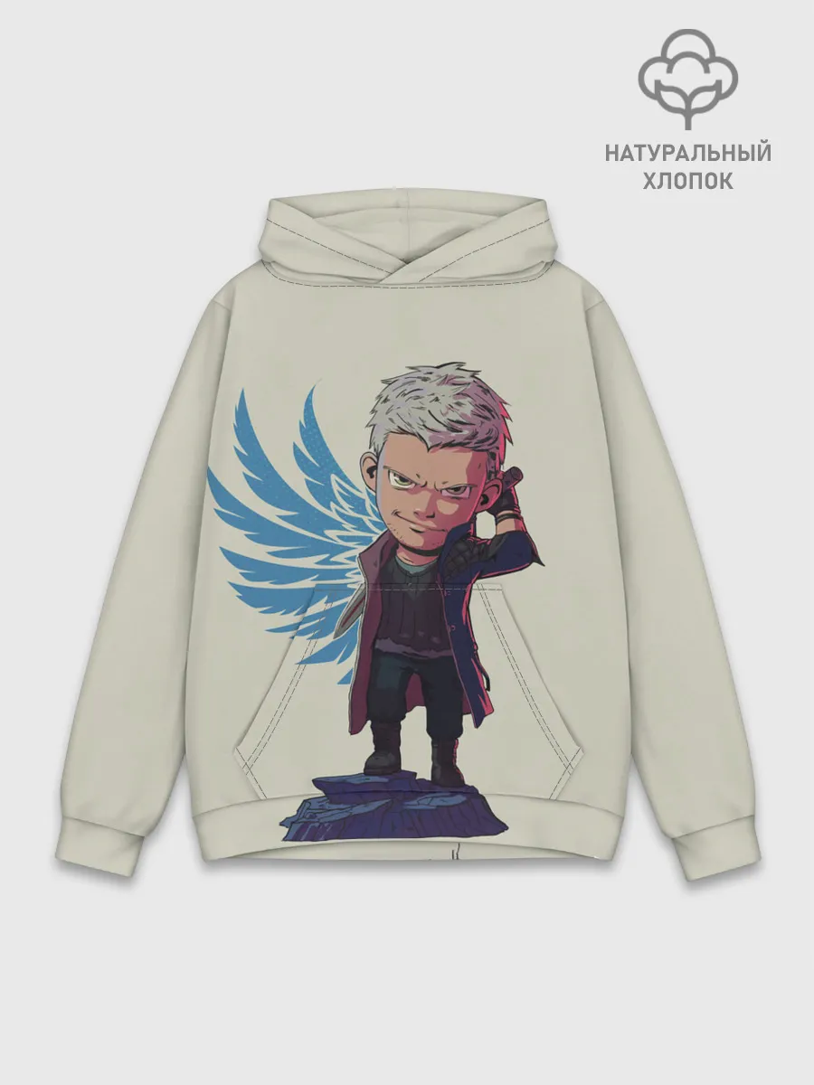 Худи мужской база хлопок / Nero Big head