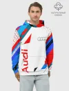 Худи мужской база хлопок / AUDI / АУДИ / SPORT