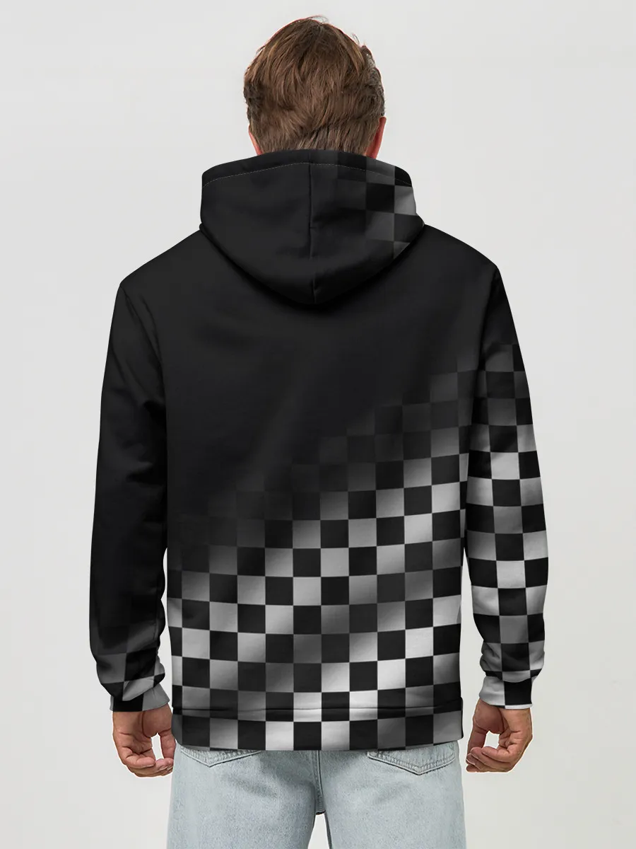 Худи мужской база хлопок / PORSCHE / ПОРШЕ / ФИНИШ