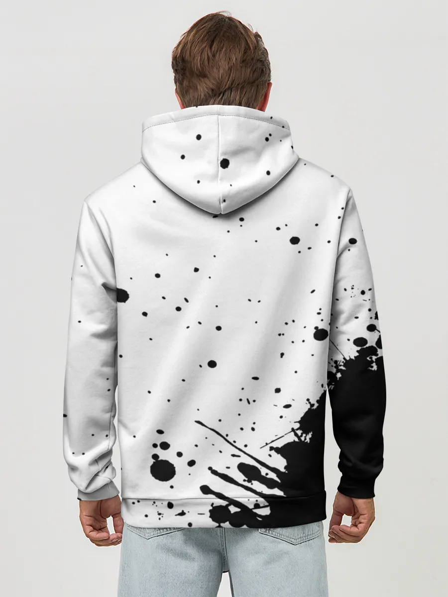 Худи мужской база хлопок / Генья Шинадзугава Kimetsu no Yaiba