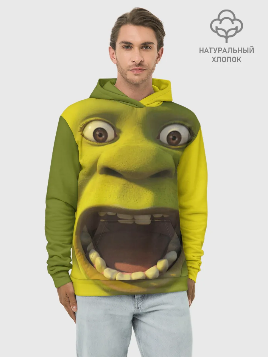 Худи мужской база хлопок / Shrek | Шрек