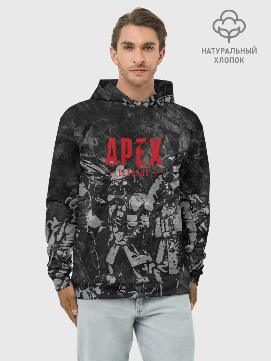 Худи мужской база хлопок / Apex Legends / Легенды Апекса