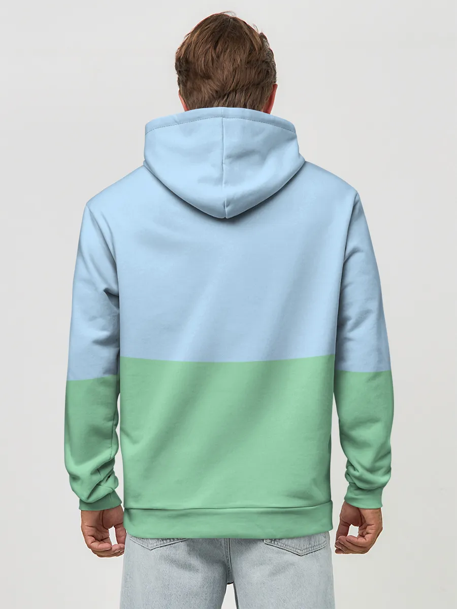 Худи мужской база хлопок / Милый Корги