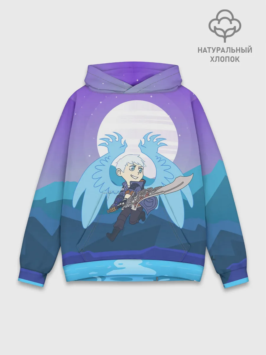 Худи мужской база хлопок / Nero anime