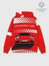 Худи мужской база хлопок / PORSCHE / ПОРШЕ / RED STYLE