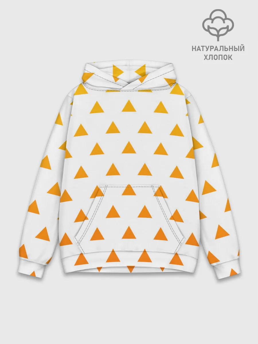 Худи мужской база хлопок / КИМОНО ЗЕНИЦУ | ZENITSU KIMONO | KNY