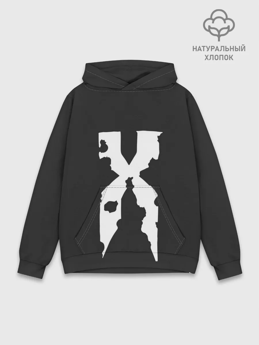 Худи мужской база хлопок / The X