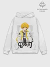 Худи мужской база хлопок / Зеницу Агацума Kimetsu no Yaiba