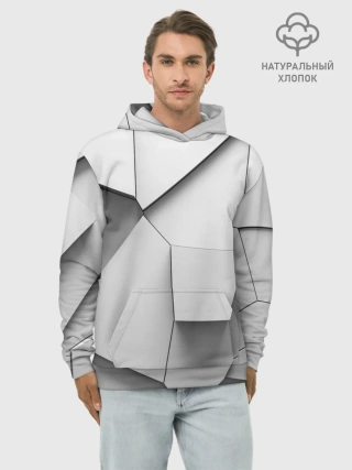Худи мужской база хлопок / Слом плитки