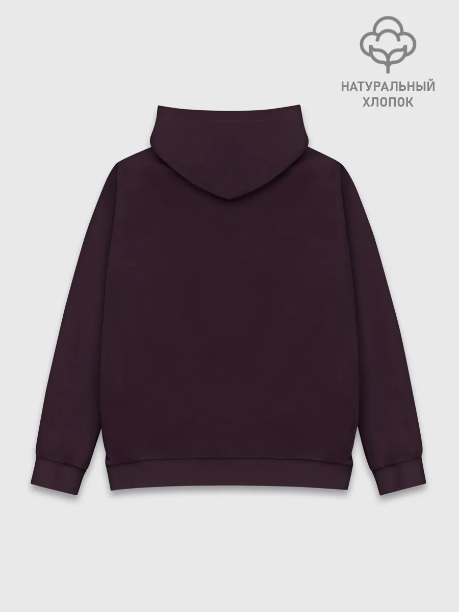 Худи мужской база хлопок / Череп с VR