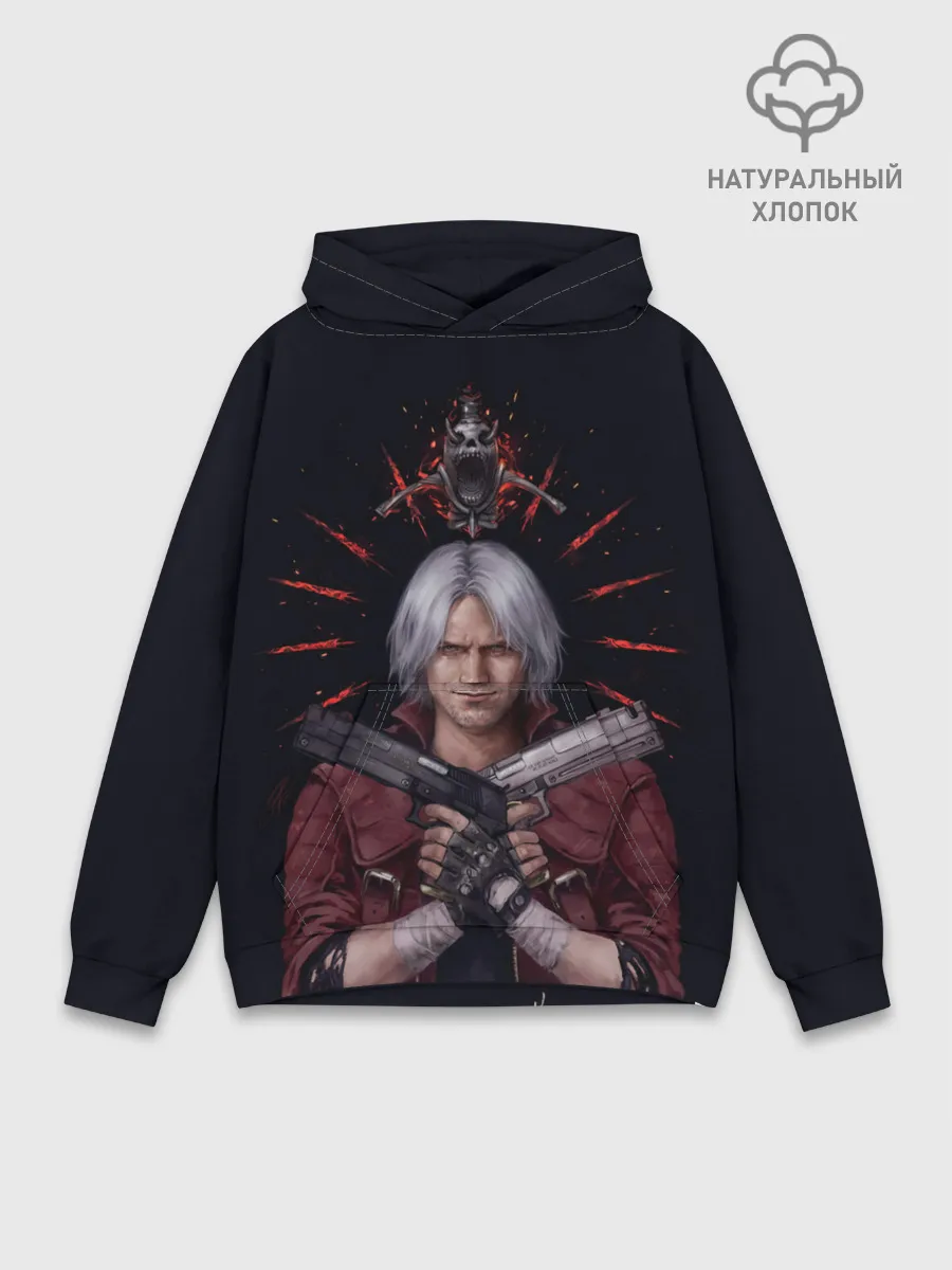 Худи мужской база хлопок / Saint Dante