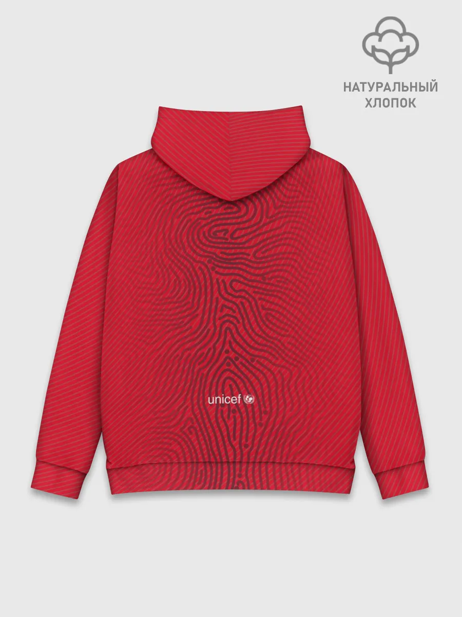 Худи мужской база хлопок / FC Barcelona | Goalkeeper 2021/22