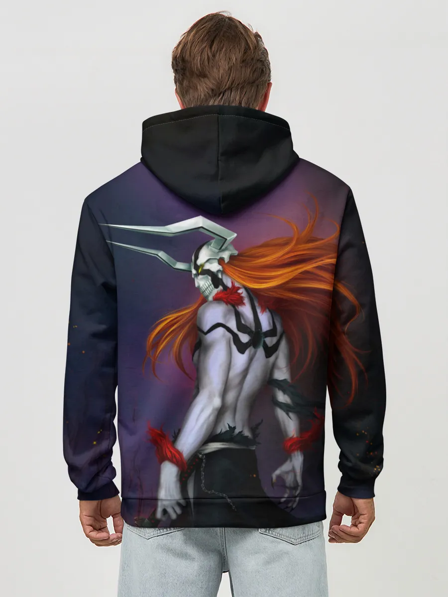 Худи мужской база хлопок / Bleach Ichigo Kurosaki