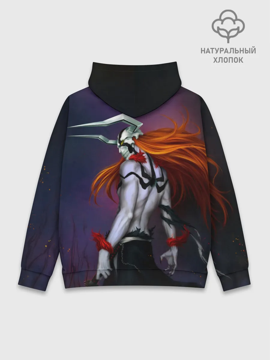 Худи мужской база хлопок / Bleach Ichigo Kurosaki