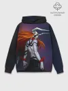 Худи мужской база хлопок / Bleach Ichigo Kurosaki