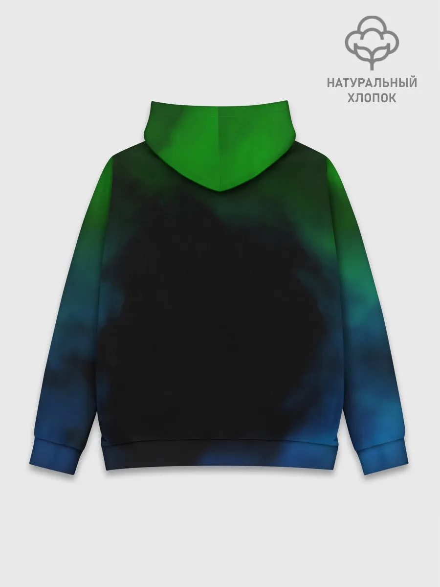 Худи мужской база хлопок / Гию и Танджиро Kimetsu no Yaiba