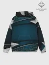 Худи мужской база хлопок / 3D luxury sport style Золото