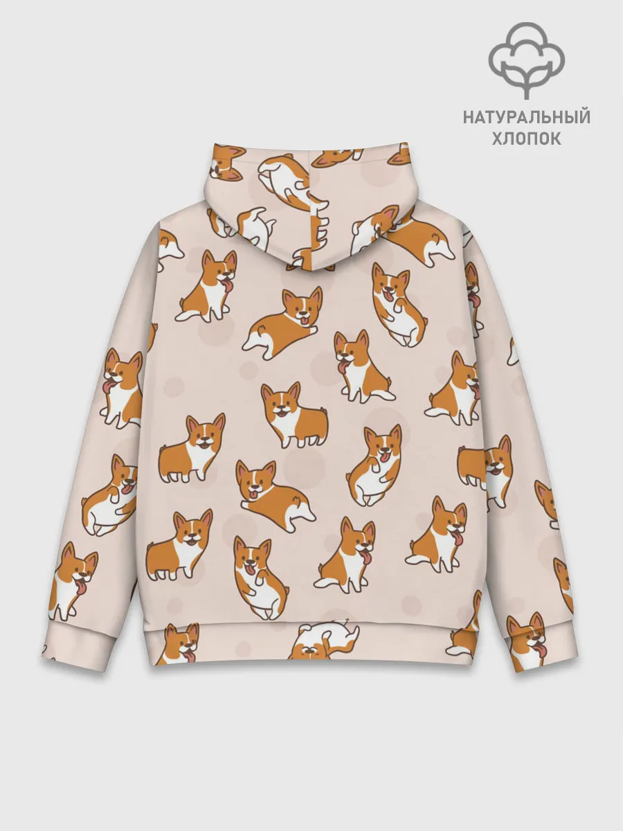 Худи мужской база хлопок / Корги | Разные