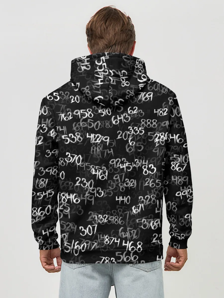 Худи мужской база хлопок / Минус семь