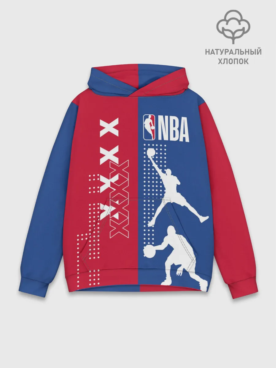 Худи мужской база хлопок / NBA
