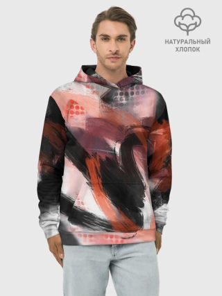 Худи мужской база хлопок / MAY