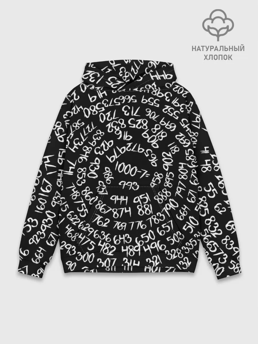 Худи мужской база хлопок / 1000-7