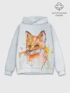 Худи мужской база хлопок / Лисёнок