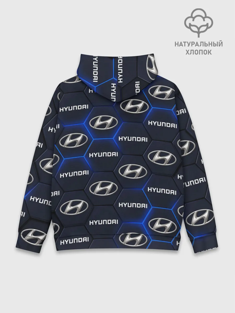Худи мужской база хлопок / HYUNDAI / ХЕНДАЙ / 3D ПЛИТЫ