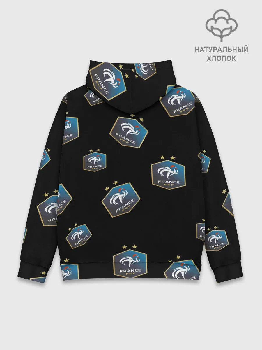 Худи мужской база хлопок / Сборная Франции