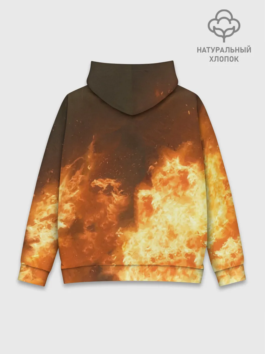 Худи мужской база хлопок / MORTAL SHELL WARRIOR