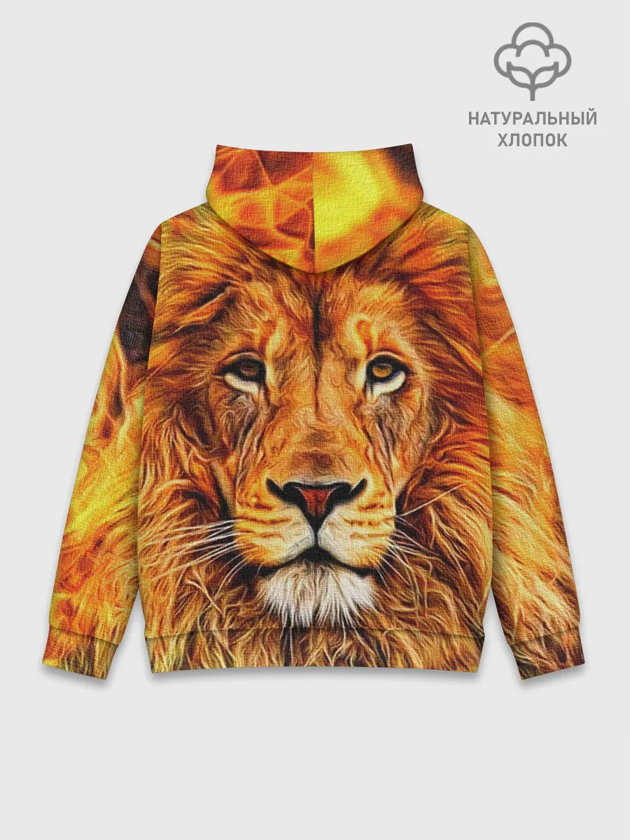 Худи мужской база хлопок / LION