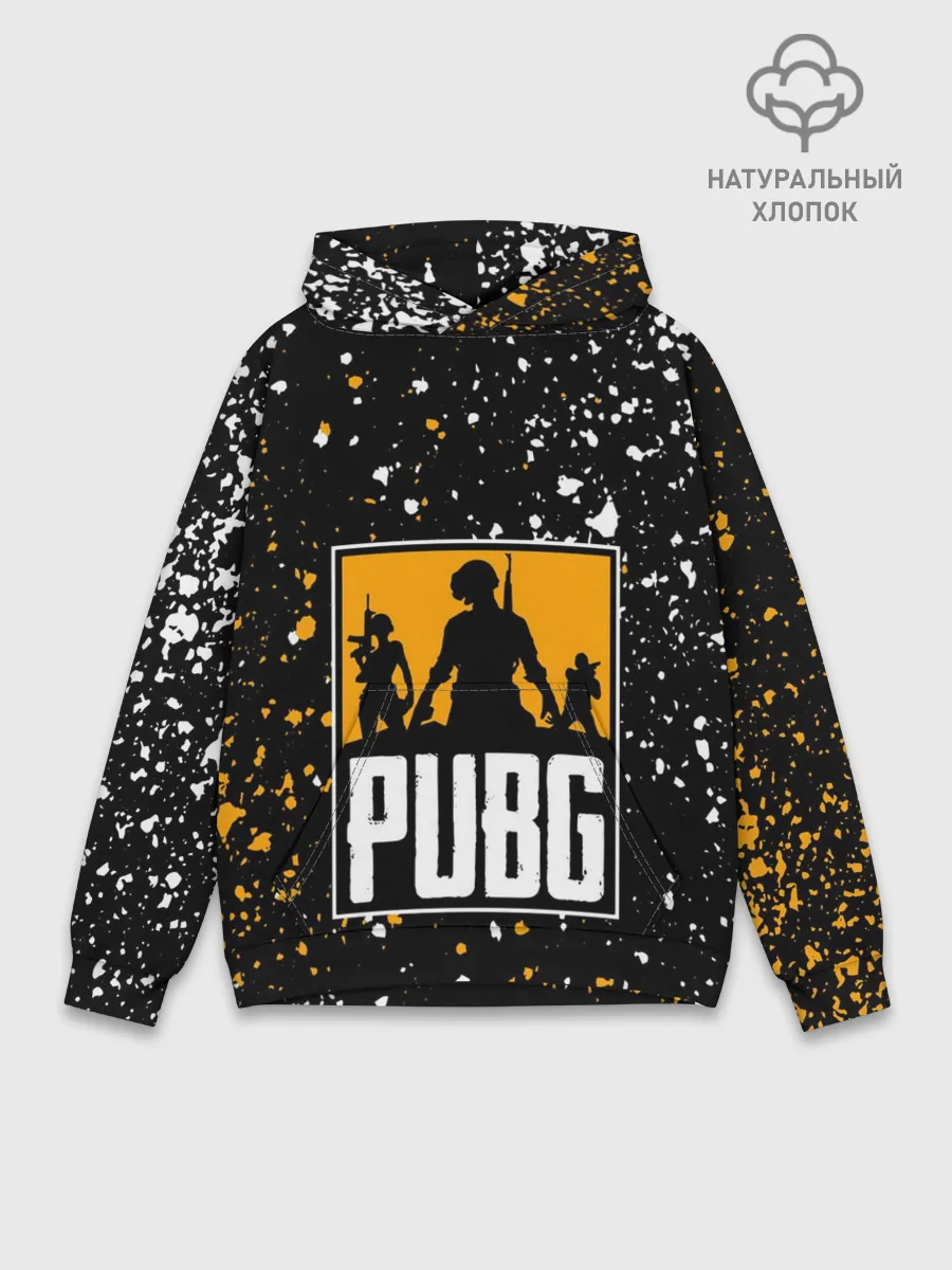 Худи мужской база хлопок / PUBG / ПАБГ / ГРАНЖ