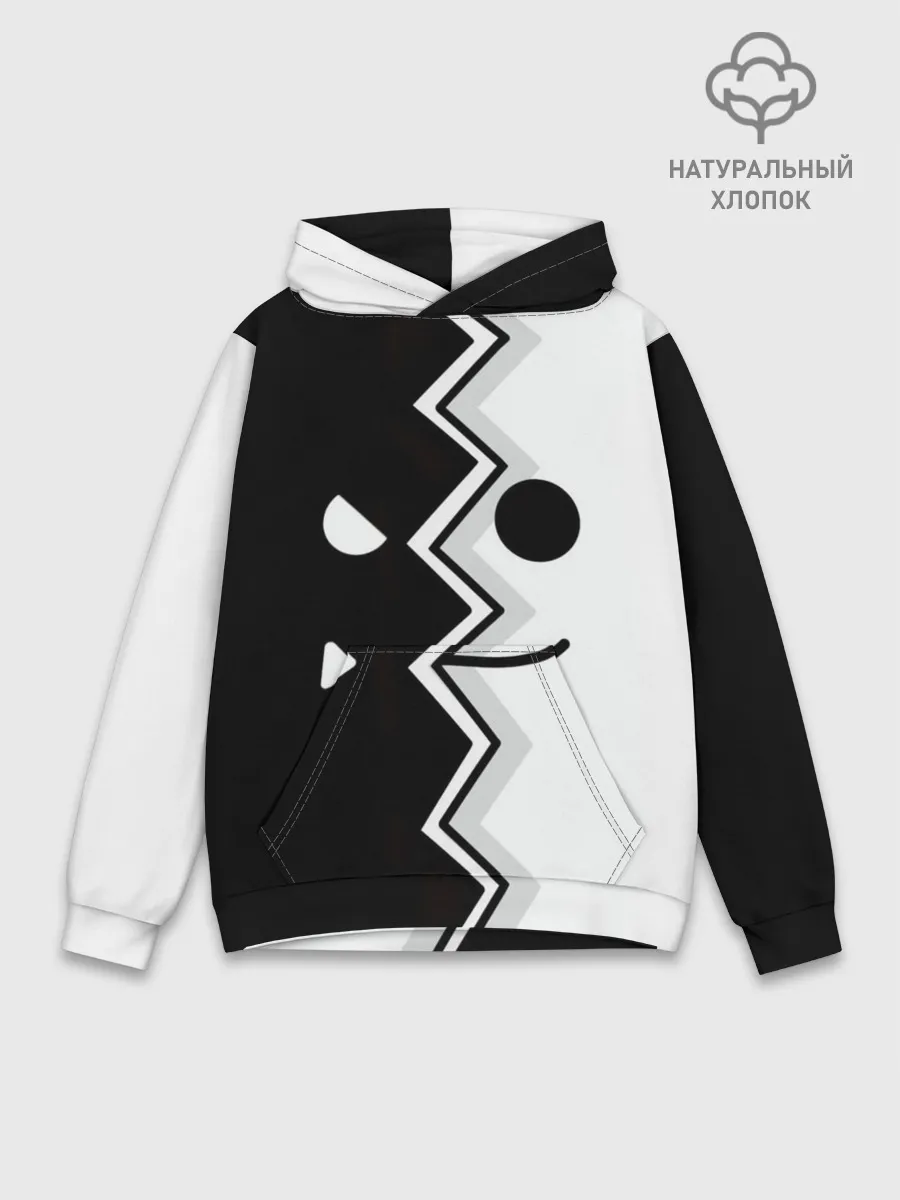 Худи мужской база хлопок / Geometry Dash