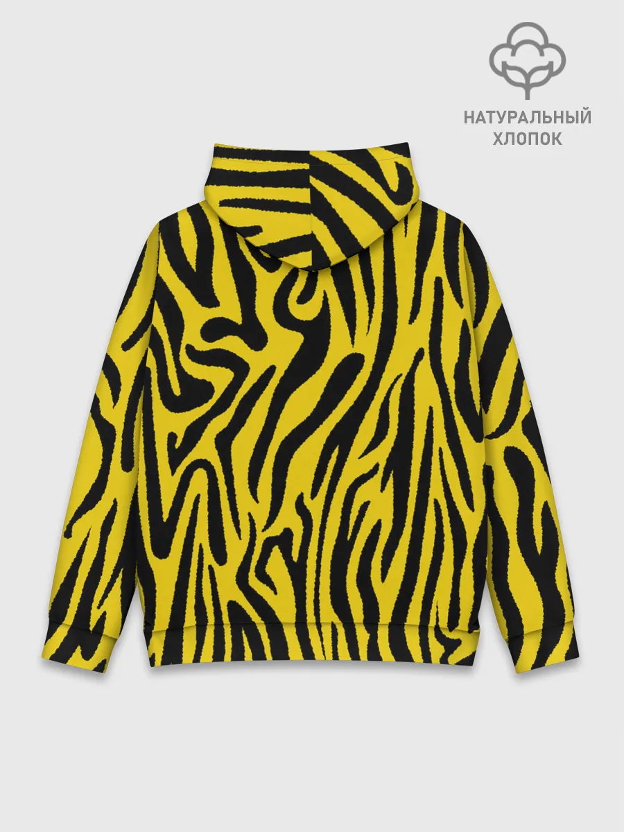 Худи мужской база хлопок / Тигровые полоски
